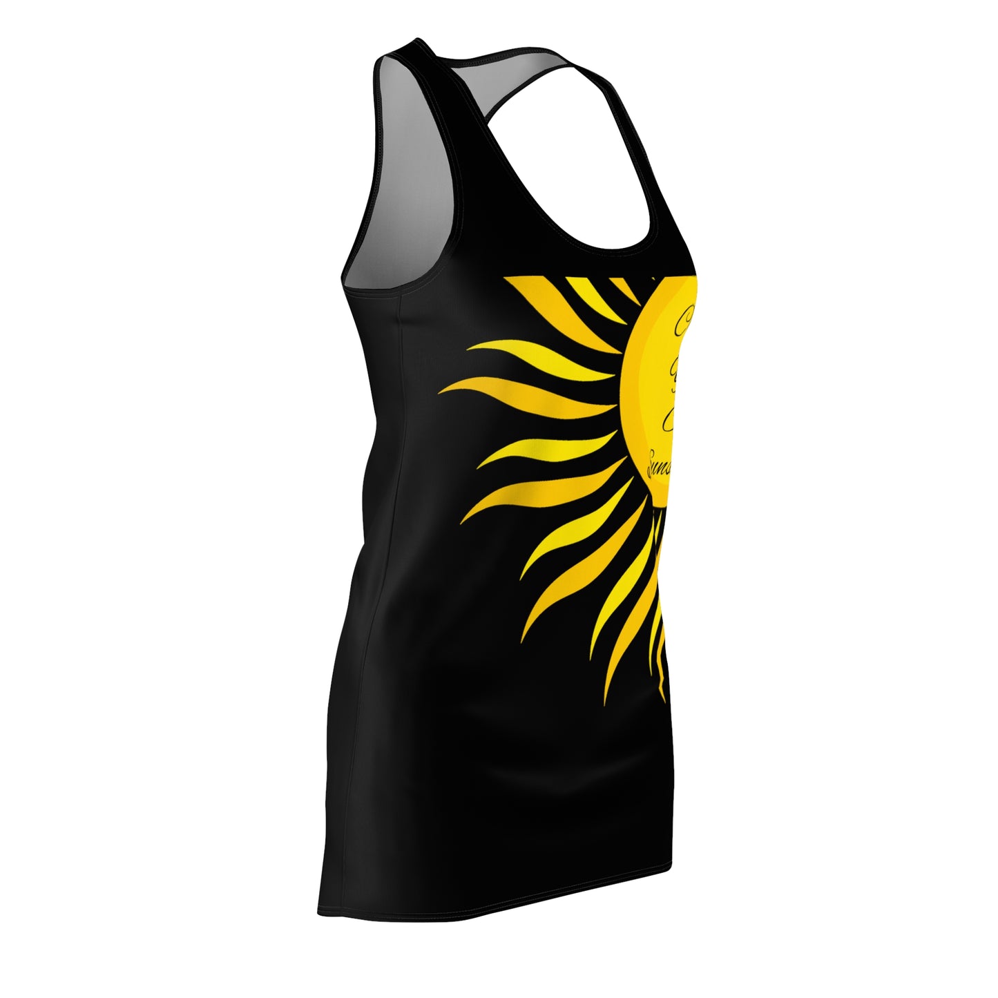 Cut & Sew Racerback Dress “Sunshine”