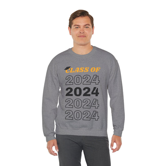 Unisex Heavy Blend™ Crewneck Sweatshirt "Class of 2024"