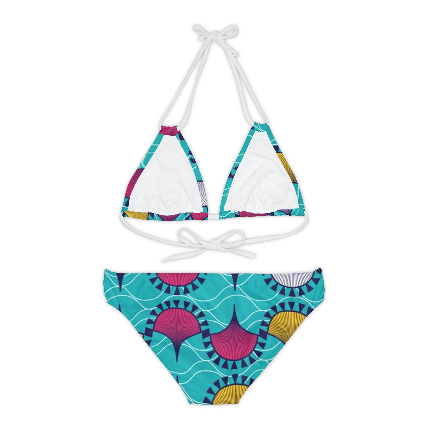 Strappy Bikini Set "Turquoise"