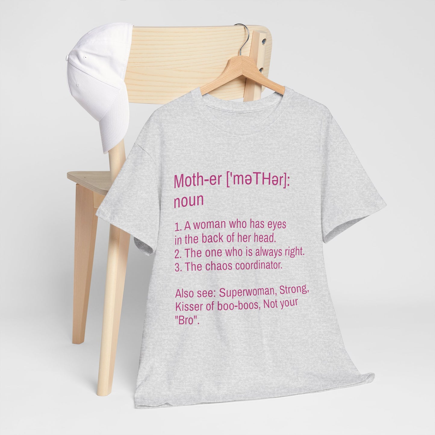 Unisex Heavy Cotton Tee "Definition of Mother"