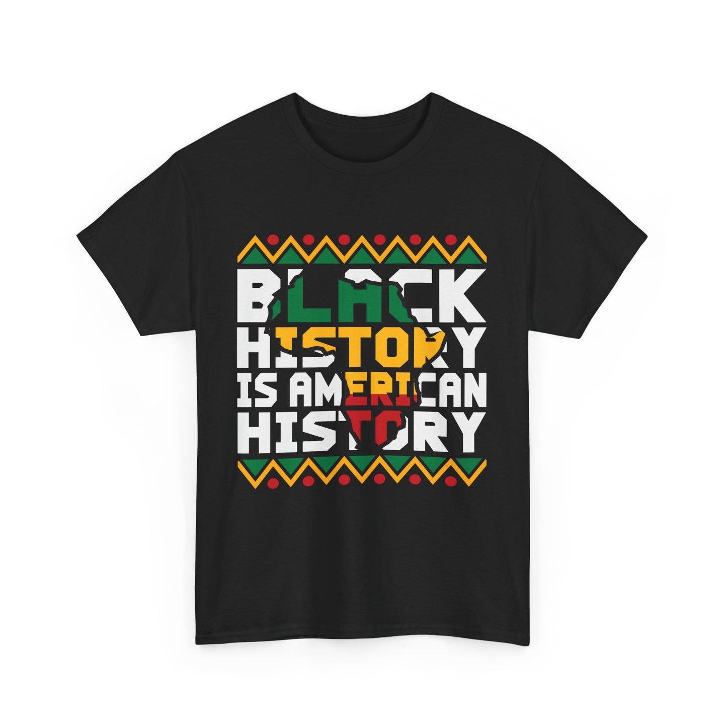 Unisex Heavy Cotton Tee “Black American History II”