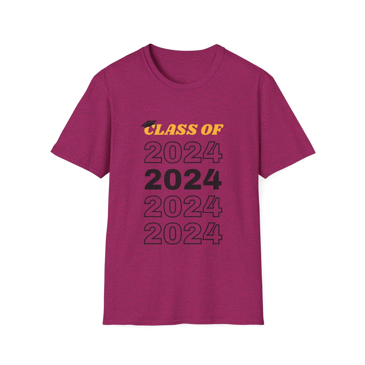 Unisex Softstyle T-Shirt “Class of 2024"