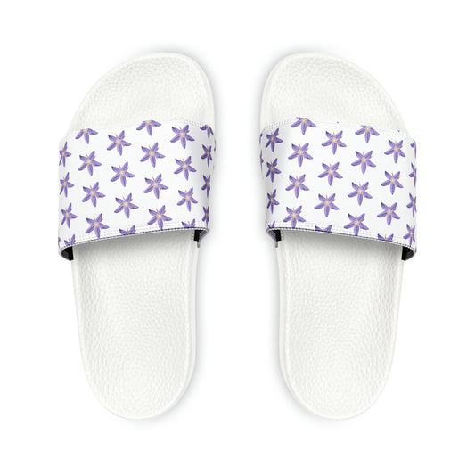 Women's PU Slide Sandals "Lavender"