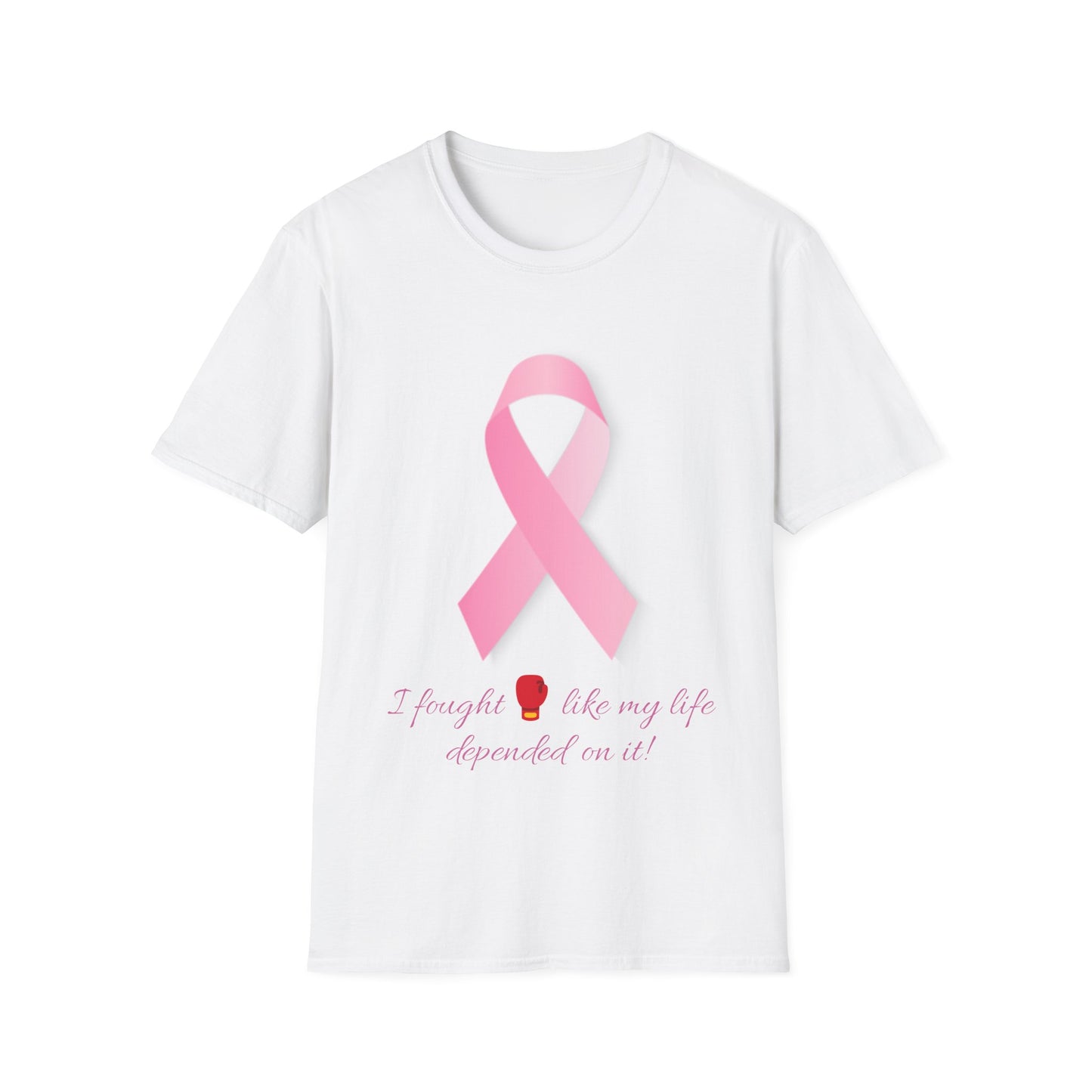 Women's Softstyle T-Shirt “Cancer Tried It”