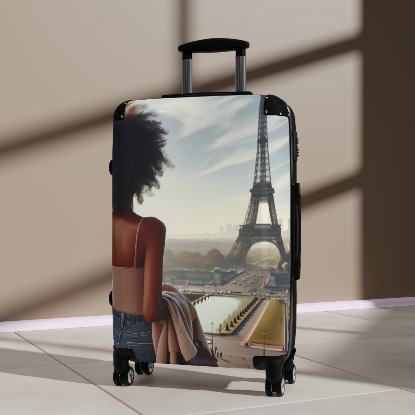 Suitcase "Bon Voyage France"