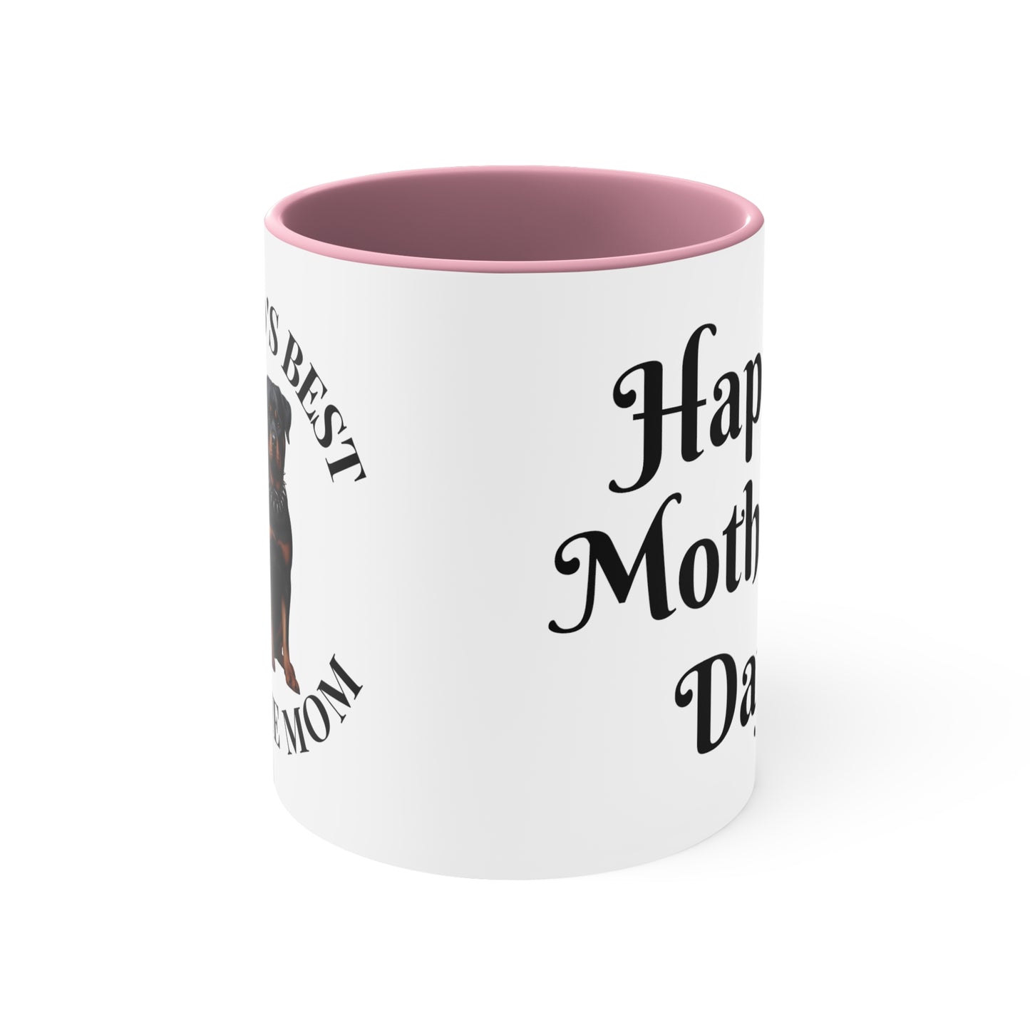 Accent Coffee Mug, 11oz "Rottie Mom"