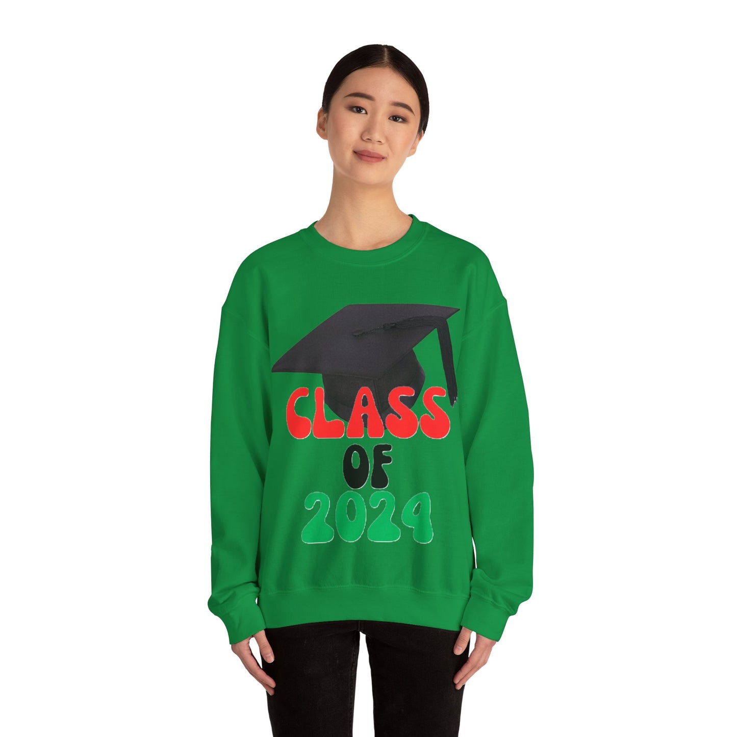 Unisex Heavy Blend™ Crewneck Sweatshirt "Class of 2024"