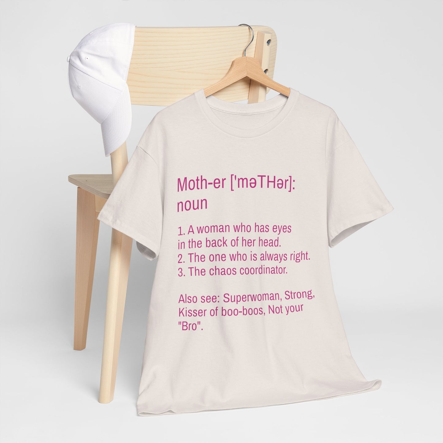 Unisex Heavy Cotton Tee "Definition of Mother"