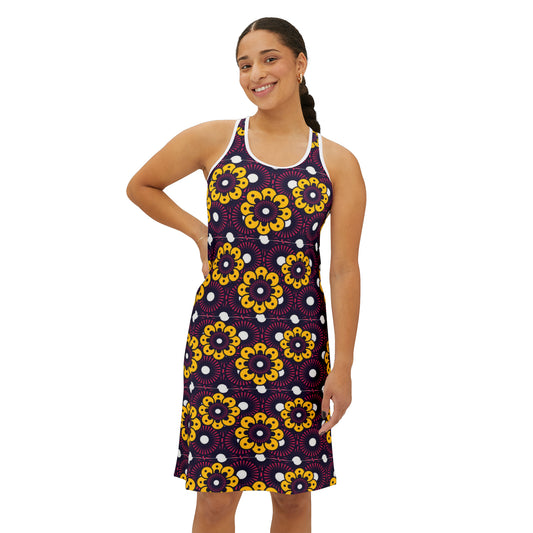 Women's Racerback Dress “Flower”