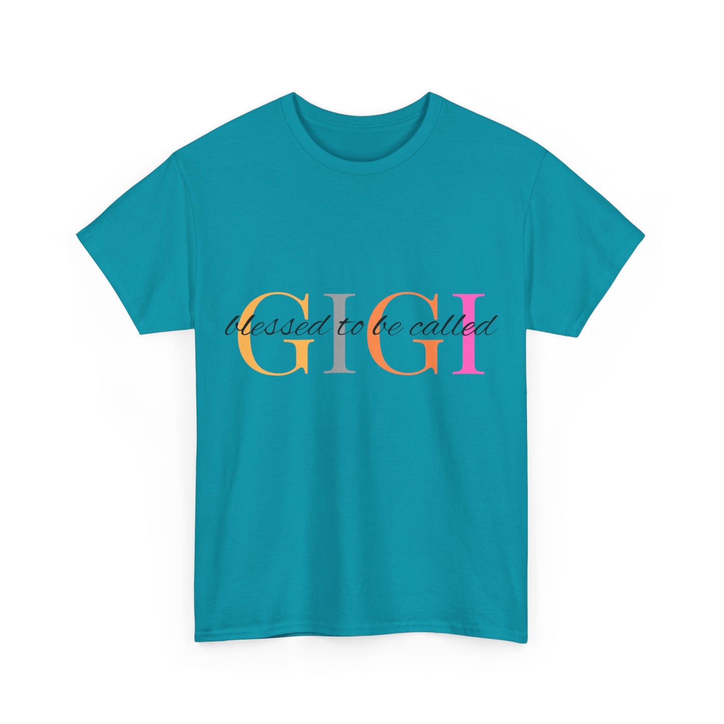 Unisex Heavy Cotton Tee "Blessed GiGi"