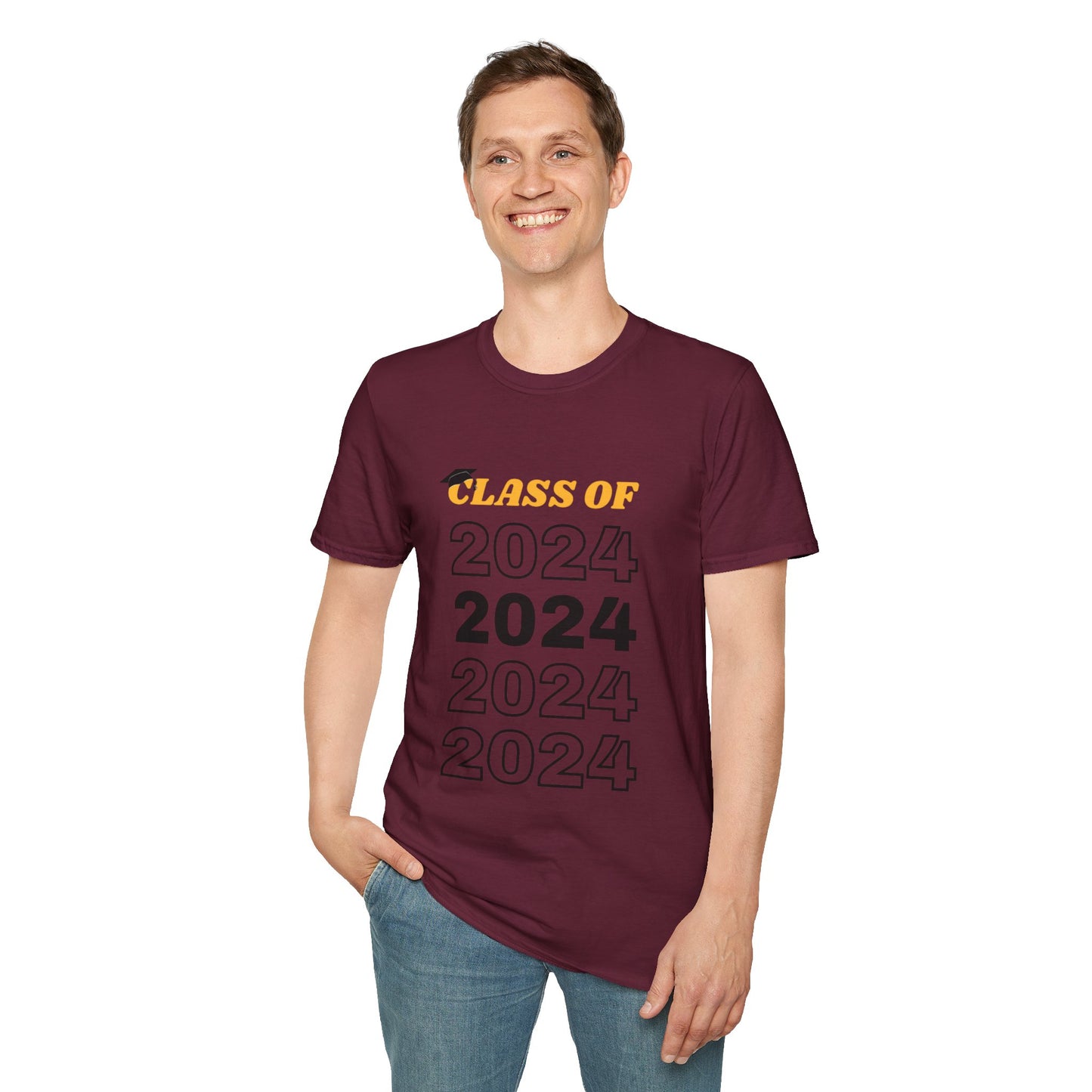 Unisex Softstyle T-Shirt “Class of 2024"