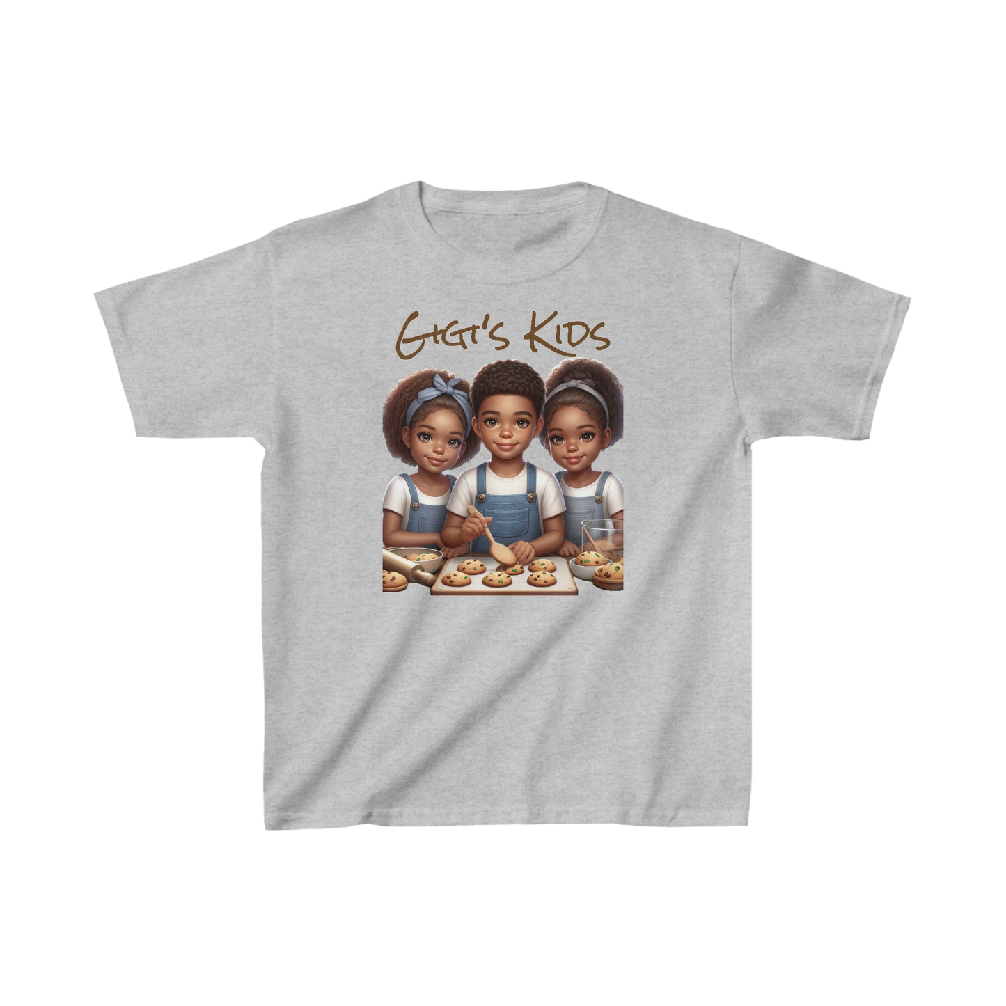 Customized Kids Heavy Cotton™ Tee "Gigi's Kids, Nana's Kids, Glama's Kids"