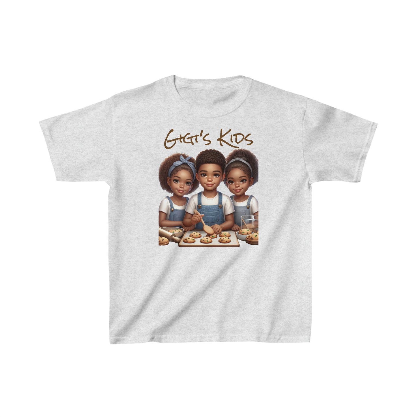 Customized Kids Heavy Cotton™ Tee "Gigi's Kids, Nana's Kids, Glama's Kids"