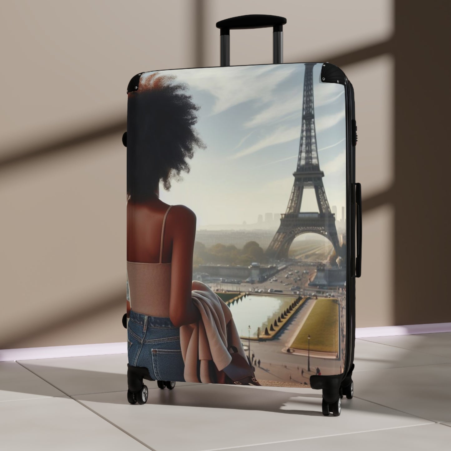 Suitcase "Bon Voyage France"